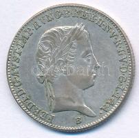 1846B 10kr Ag "V. Ferdinánd" T:XF patina Huszár: 2085 Unger III.: 1422