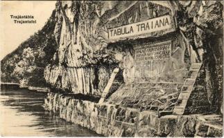 Orsova, Kazán-szoros, Traján tábla / Kasan, Trajantafel / Cazane, Tabula Traiana / gorge, monument (...