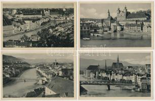 Steyr, Oberdonau - 4 pre-1945 postcards