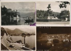 21 db RÉGI olasz város képeslap / 21 pre-1945 Italian town-view postcards