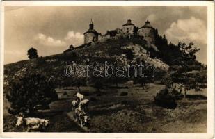 1942 Krasznahorkaváralja, Krásnohorské Podhradie (Rozsnyó, Roznava); Krasznahorka vára. Fuchs József kiadása / Hrad Krásna Horka / castle (EB)