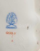 Herendi Viktória mintás váza. Jelzett, hibátlan, m: 11,5 cm