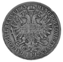 1863B 1Fl Ag "Ferenc József" Körmöcbánya (12,13g) T:VF ph., patina
Hungary 1863B 1 Florin...