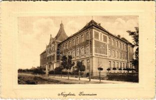 1914 Nagykőrös, gimnázium. Székely Albert kiadása (EM)