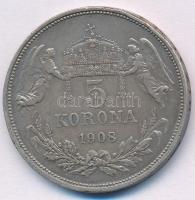 1908KB 5K Ag "Ferenc József" T:VF ph., patina
Adamo K7