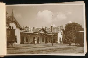 Mezőhegyes, M. kir. áll. ménesintézet. Vitézy-Früstök László felvételei - képeslap füzet 42 db képes...