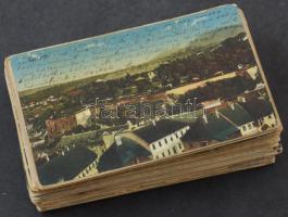 84 db RÉGI magyar város képeslap vegyes minőségben / 84 pre-1945 Hungarian town-view postcards in mixed quality