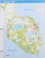 Magyarország térképlapokon gyűrűs berakóban, hátoldalon leírásokkal, képes ismertetőkkel. Edition At...