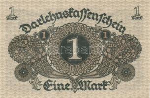 Német Birodalom / Weimari Köztársaság 1920. 1M (2x) egymás utáni sorszámokkal T:I