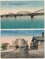 Komárom, Komárnó; 4 db régi képeslap vegyes minőségben / 4 pre-1945 postcards in mixed quality