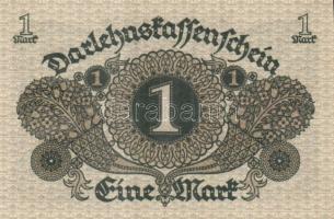 Német Birodalom / Weimari Köztársaság 1920. 1M (3x) egymás utáni sorszámokkal T:I