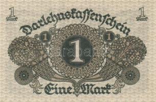 Német Birodalom / Weimari Köztársaság 1920. 1M (3x) egymás utáni sorszámokkal T:I