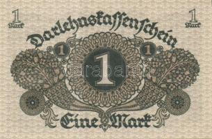 Német Birodalom / Weimari Köztársaság 1920. 1M (3x) egymás utáni sorszámokkal T:I