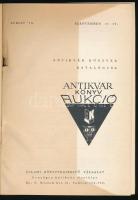 ÁKV antikvár könyv aukció. Aukciós katalógus. Bp., 1970., ÁKV. Kiadói papírkötés, néhány lapon a leü...