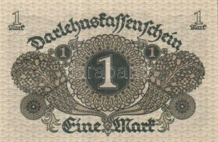 Német Birodalom / Weimari Köztársaság 1920. 1M (4x) egymás utáni sorszámokkal T:I