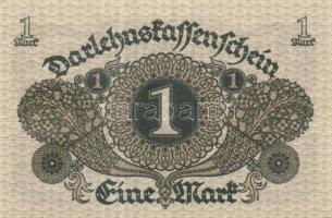 Német Birodalom / Weimari Köztársaság 1920. 1M (4x) egymás utáni sorszámokkal T:I