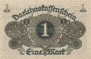 Német Birodalom / Weimari Köztársaság 1920. 1M (4x) egymás utáni sorszámokkal T:I