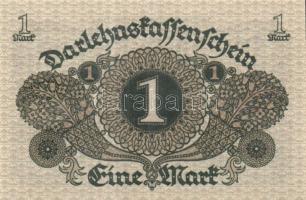 Német Birodalom / Weimari Köztársaság 1920. 1M (4x) egymás utáni sorszámokkal T:I