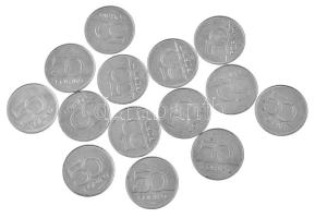 2004-2022. 50Ft (14xklf forgalmi emlékérme, közte 2004. 50Ft "Európai Unió", 2006. 50Ft &q...