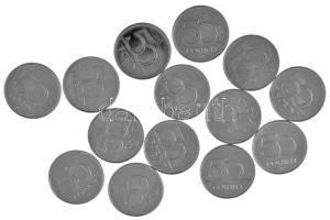 2004-2022. 50Ft (14xklf forgalmi emlékérme, közte 2004. 50Ft "Európai Unió", 2006. 50Ft &q...