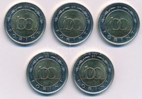 2022. 100Ft "Pénzmúzeum" (5x) T:UNC,AU