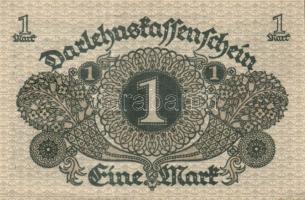 Német Birodalom / Weimari Köztársaság 1920. 1M (3x) egymás utáni sorszámokkal T:I,I-