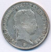 1844B 20kr Ag "V. Ferdinánd" T:XF patina  Huszár: 2081., Unger III.: 1419.