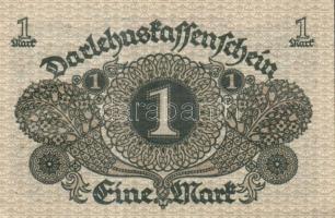 Német Birodalom / Weimari Köztársaság 1920. 1M (4x) egymás utáni sorszámokkal T:I