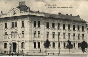 Miskolc, M. kir.állami felső kereskedelmi iskola. Ferenczi B. kiadása