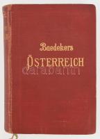 Baedeker, Karl: Österreich. Handbuch für Reisende von - - . Leipzig, 1926, Karl Baedeker. Számos térképpel illusztrálva. Német nyelven. Kiadói aranyozott egészvászon-kötés, kissé kopott borítóval.