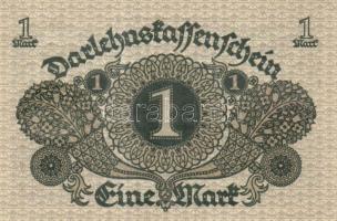 Német Birodalom / Weimari Köztársaság 1920. 1M (4x) egymás utáni sorszámokkal T:I