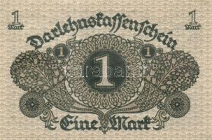 Német Birodalom / Weimari Köztársaság 1920. 1M (4x) egymás utáni sorszámokkal T:I