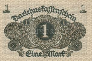 Német Birodalom / Weimari Köztársaság 1920. 1M (4x) egymás utáni sorszámokkal T:I