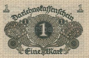 Német Birodalom / Weimari Köztársaság 1920. 1M (4x) egymás utáni sorszámokkal T:I