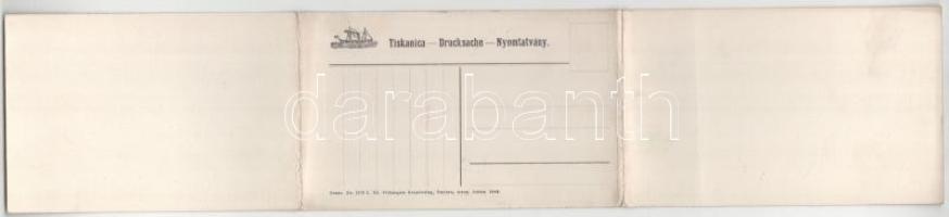 Kraljevica, Portoré, Porto Ré; Pogled na Hreljin / Links oben Hreljin, Adria-Quarnero. 3-részes kiha...