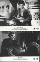 cca 1989 előtt készült, ,,Yesterday" című lengyel film jelenetei és szereplői, 10 db vintage produkciós filmfotó (vitrinfotó, lobbyfotó) ezüst zselatinos fotópapíron, a használatból eredő (esetleges) kisebb hibákkal, 18x24 cm