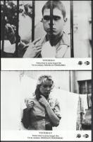 cca 1989 előtt készült, ,,Yesterday" című lengyel film jelenetei és szereplői, 10 db vintage pr...