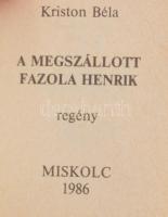 Tóth Pál szerk: Fazola Henrik. Miskolc, 1986. Műbőr kötésben, fém plakettel Minikönyv Csak 600 pld. ...