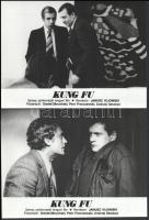 cca 1989 előtt készült, ,,Kung fu" című lengyel film jelenetei és szereplői, 8 db vintage produ...