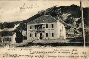 Njegusi, Niegoch; Hotel, café and restaurant Niegoch. Ed. Feitzinger No. 1. (fl)