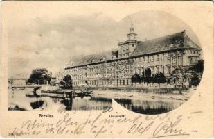 1905 Wroclaw, Breslau; Universität / university. C. Sch. i. B. No. 31. (fl)