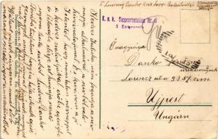 Galizana, Gallesano; Via delle Scuole / street view, school. Dep. Giovanni Fabris, Fot. R. Marincovi...