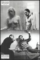 cca 1989 előtt készült, ,,Közjáték" című lengyel film jelenetei és szereplői, 10 db vintage produkciós filmfotó (vitrinfotó, lobbyfotó) ezüst zselatinos fotópapíron, a használatból eredő (esetleges) kisebb hibákkal, 18x24 cm