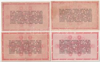 1946. 1.000.000AP (4xklf) közte 5-és 6 jegyű sorszámok, fordított címer, sorszám nélküli T:XF-VG