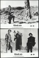 cca 1989 előtt készült, ,,Kövek ura" című szovjet film jelenetei és szereplői, 6 db vintage pro...