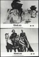 cca 1989 előtt készült, ,,Kövek ura" című szovjet film jelenetei és szereplői, 6 db vintage pro...