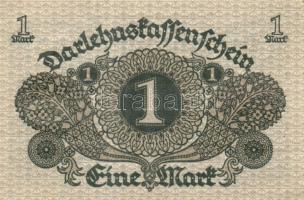 Német Birodalom / Weimari Köztársaság 1920. 1M (5x) egymás utáni sorszámokkal T:I,I-