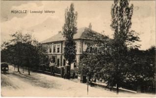 Miskolc, Lovassági laktanya. Ferenczi B. kiadása (Rb)