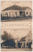 1919 Berzova, Marosborsa, Barzava; M. kir. erdészlak, Seidner Villa / forestry house, villa