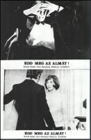 cca 1989 előtt készült, ,,Edd meg az almát" című bolgár film jelenetei és szereplői, 13 db vint...